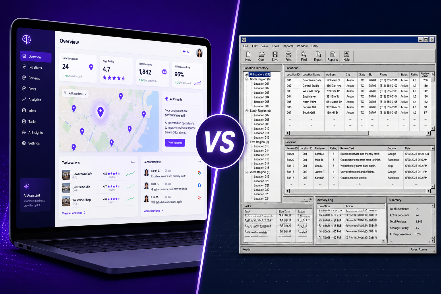 BizLoc8 vs Traditional Listing Tools